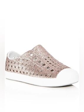 Native Jefferson Shoes - Champagne Metallic size 11